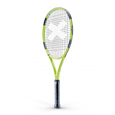 Pacific Rakieta tenisowa BXT X Fast ULT Ultra Lite 100in/260g limonkowy/szary - naciągnięta -